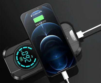 Démarreur Voiture Portable avec Compresseur d'Air