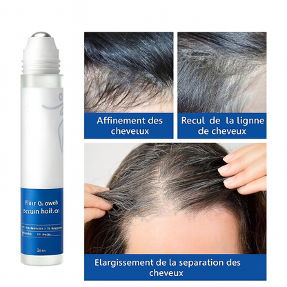 Sérum roll-on pour la croissance des cheveux