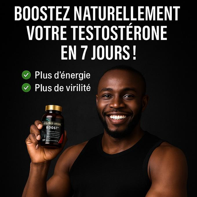 TESTOSTERONE BOOSTER™ | Booster Naturel de Testostérone