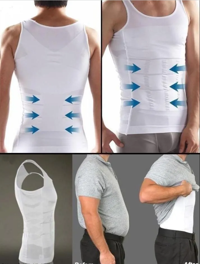 T-shirt pour cacher le ventre pour homme