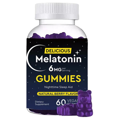 Gummies Mélatonine pour Sommeil et Relaxation