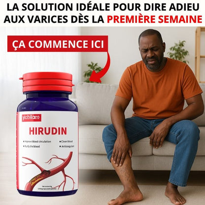 Capsules d'Hirudine, compléments alimentaires pour lutter contre les varices