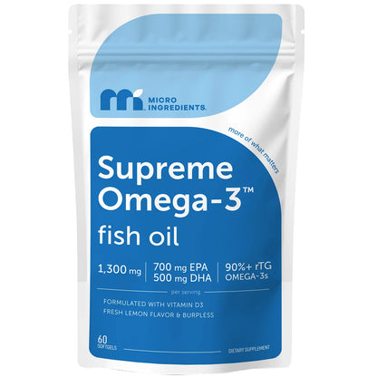 Huile de poisson Omega 3 de qualité supérieure